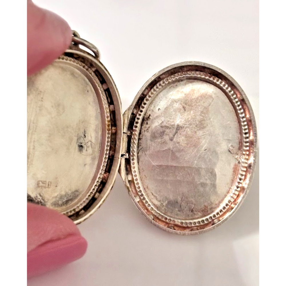 Antique Adie & Lovekin Sterling Silver Vesta Case Match Safe Chatelaine Pendant - Picture 15 of 16